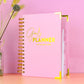 Elegant Colorful 6 Month Daily, Monthly, and Weekly  Journal/Diary/Planner Set  ***Comes W/FREE PEN***