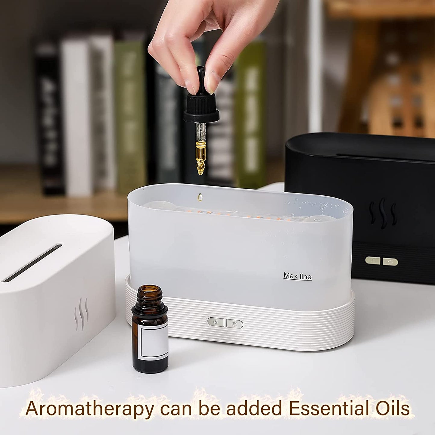 3D Flame Essential Oil Aromatherapy Diffuser