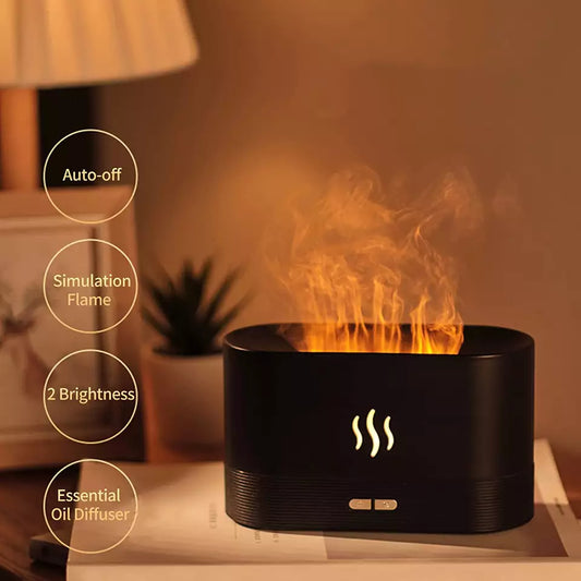 3D Flame Essential Oil Aromatherapy Diffuser