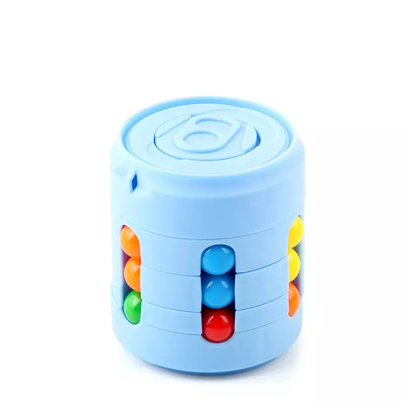 Stress Relief  Fidget Cube Can Spinning Device  for Brain and Eye-hand Coordination, Play, and More!