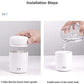 Mini Humidifier with LED Night Light